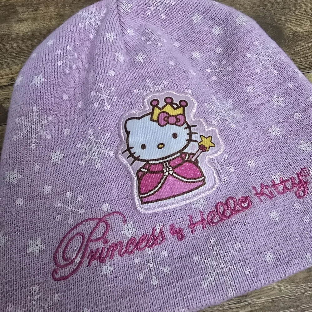 Hello Kitty Princess Toddler Girls Beanie